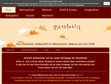 Tablet Screenshot of mausfabrik.com